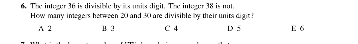 Question 6 (2023)