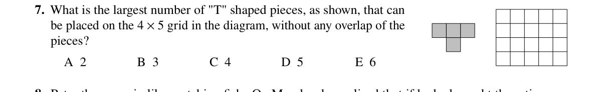 Question 7 (2023)