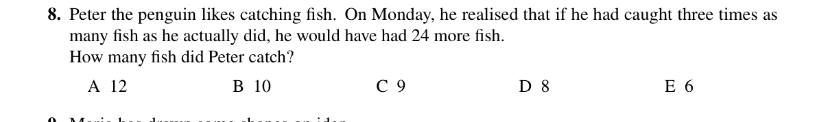 Question 8 (2023)