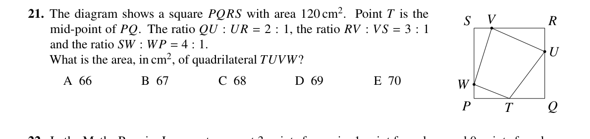 Question 21 (2023)