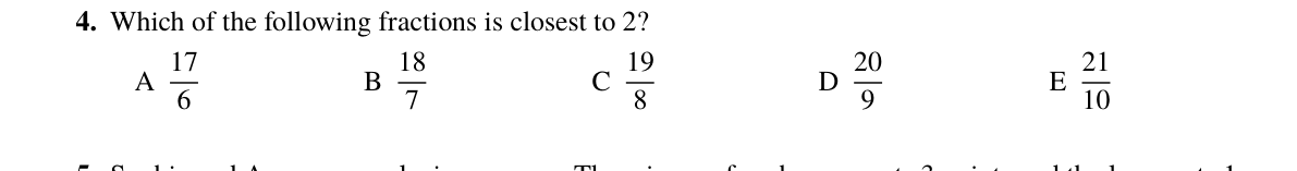 Question 4 (2024)