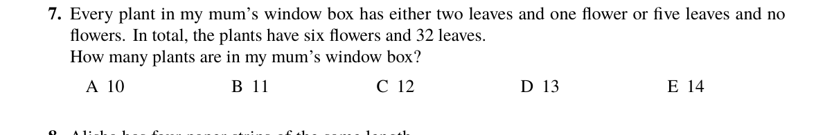 Question 7 (2024)