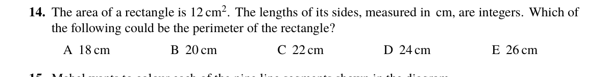 Question 14 (2024)