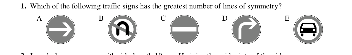 Question 1 (2025)