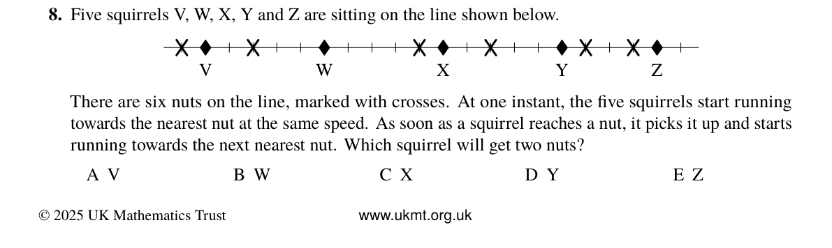 Question 8 (2025)