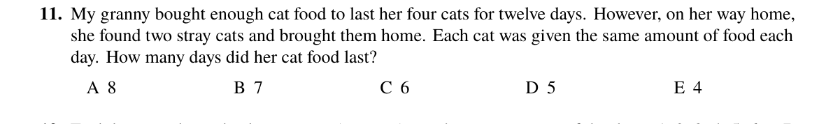 Question 11 (2025)